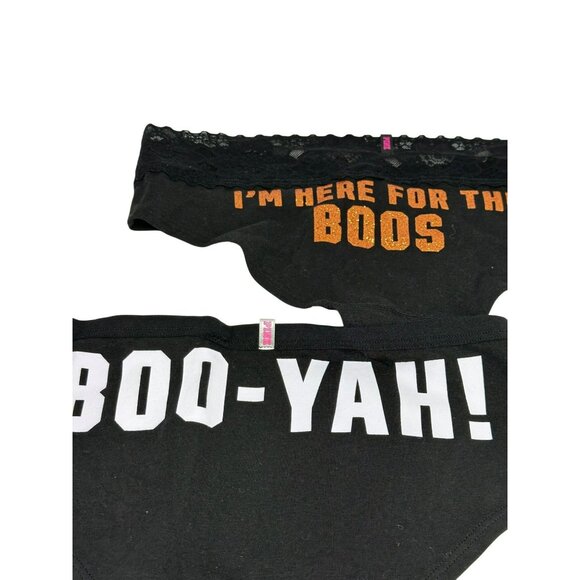 NWT PINK Victoria’s Secret Women’s Hipster | 2-Pack XS Extra Low Rise Halloween - Picture 4 of 8